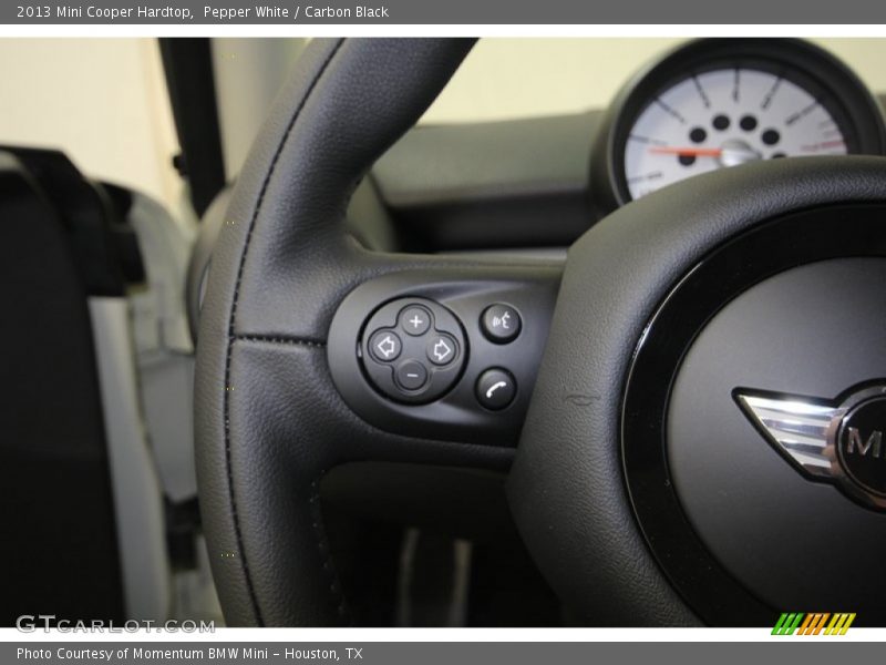 Pepper White / Carbon Black 2013 Mini Cooper Hardtop