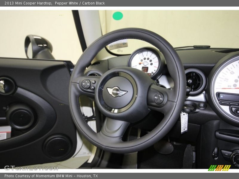 Pepper White / Carbon Black 2013 Mini Cooper Hardtop