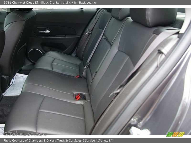 Black Granite Metallic / Jet Black Leather 2011 Chevrolet Cruze LT
