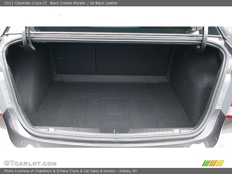 Black Granite Metallic / Jet Black Leather 2011 Chevrolet Cruze LT