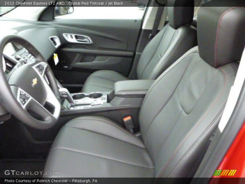 Crystal Red Tintcoat / Jet Black 2013 Chevrolet Equinox LTZ AWD