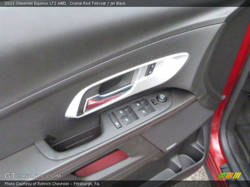Crystal Red Tintcoat / Jet Black 2013 Chevrolet Equinox LTZ AWD