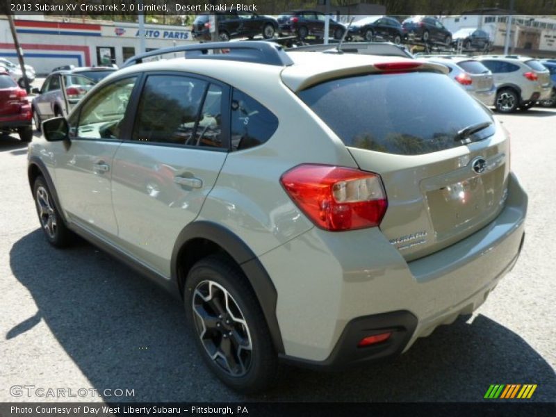 Desert Khaki / Black 2013 Subaru XV Crosstrek 2.0 Limited