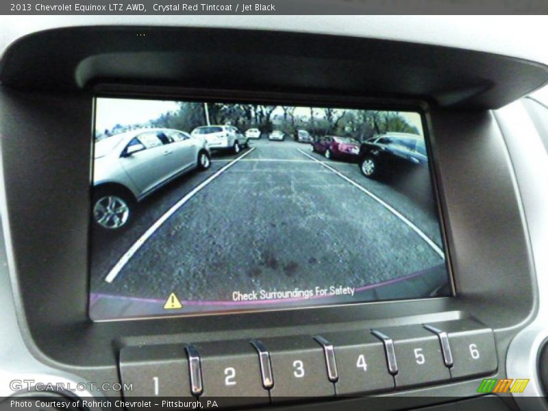 Crystal Red Tintcoat / Jet Black 2013 Chevrolet Equinox LTZ AWD