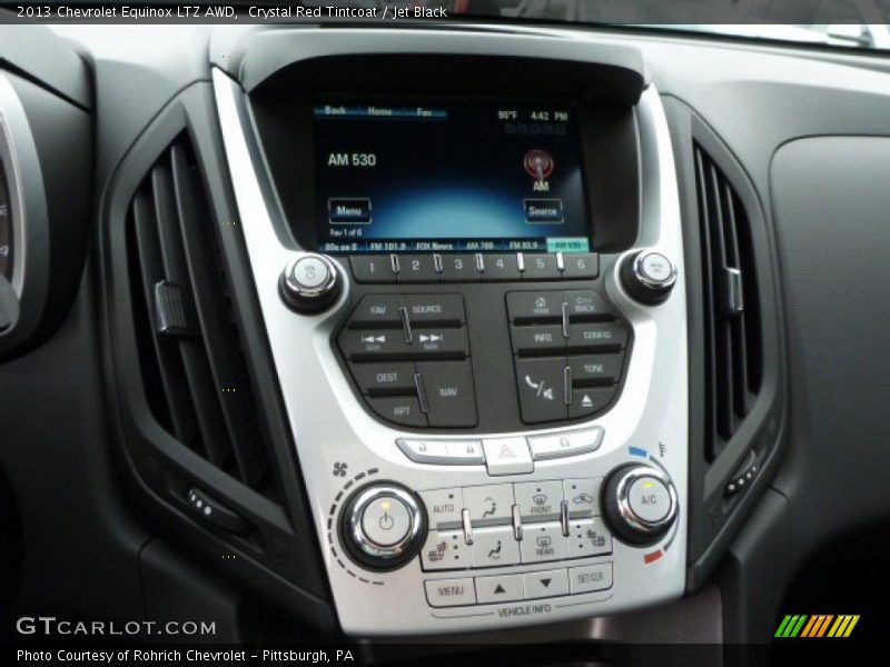 Crystal Red Tintcoat / Jet Black 2013 Chevrolet Equinox LTZ AWD