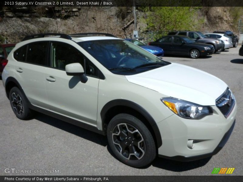 Desert Khaki / Black 2013 Subaru XV Crosstrek 2.0 Limited