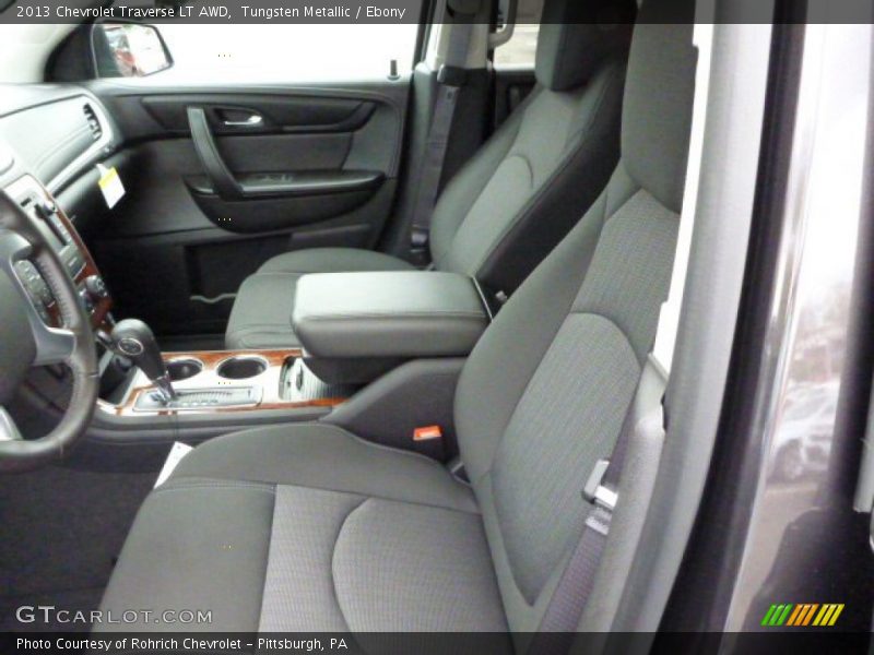 Tungsten Metallic / Ebony 2013 Chevrolet Traverse LT AWD