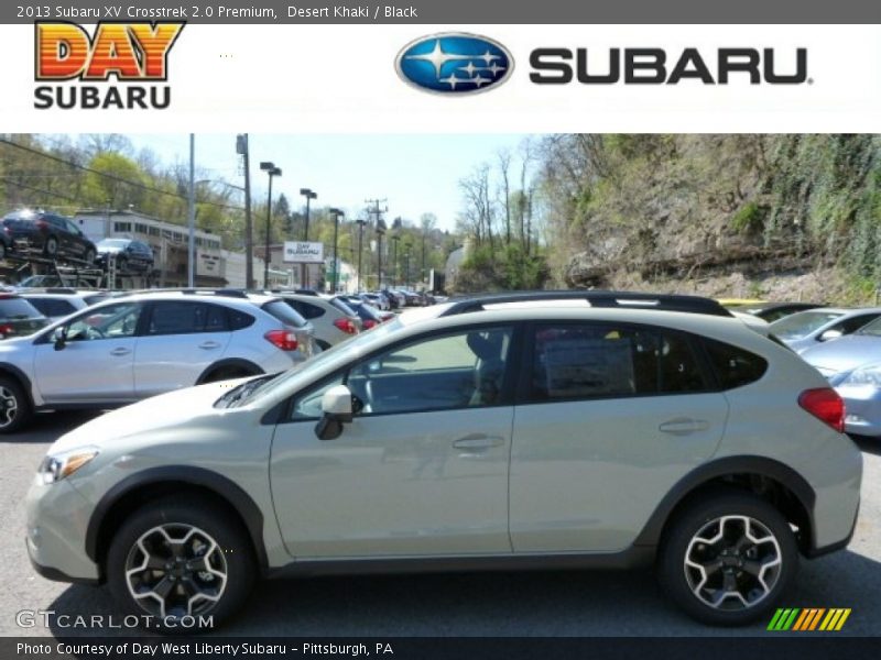 Desert Khaki / Black 2013 Subaru XV Crosstrek 2.0 Premium