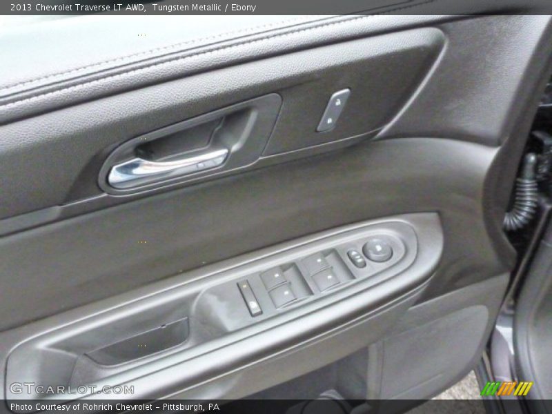 Tungsten Metallic / Ebony 2013 Chevrolet Traverse LT AWD