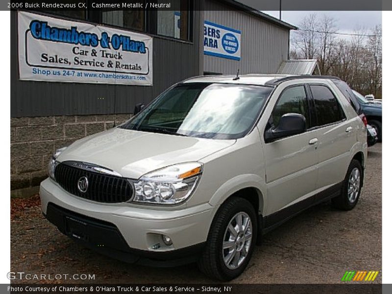 Cashmere Metallic / Neutral 2006 Buick Rendezvous CX