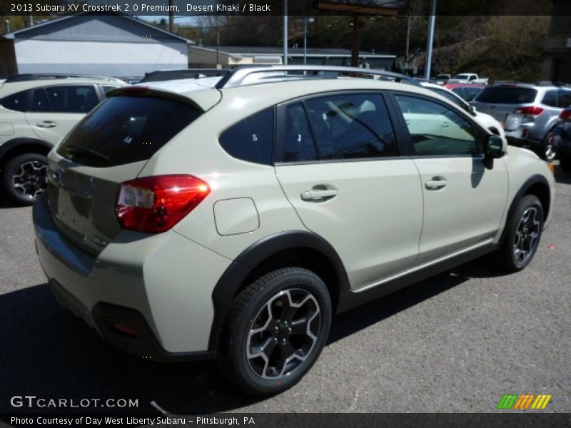 Desert Khaki / Black 2013 Subaru XV Crosstrek 2.0 Premium