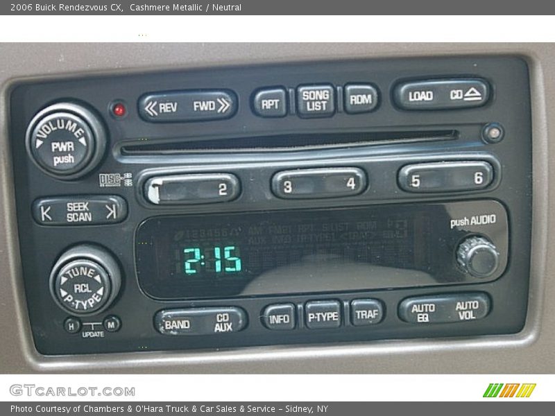 Cashmere Metallic / Neutral 2006 Buick Rendezvous CX