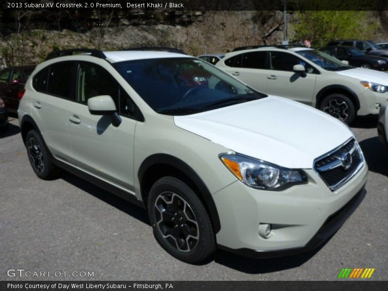Desert Khaki / Black 2013 Subaru XV Crosstrek 2.0 Premium