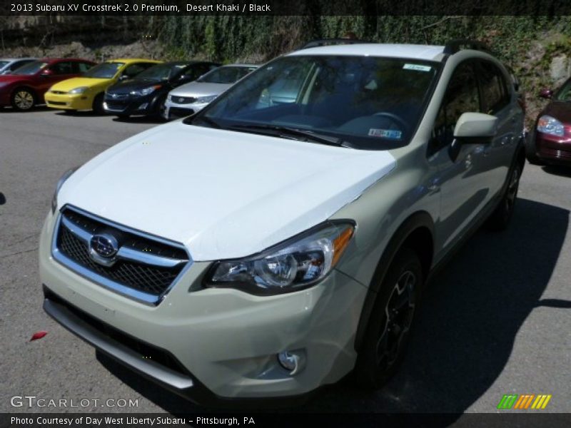 Desert Khaki / Black 2013 Subaru XV Crosstrek 2.0 Premium