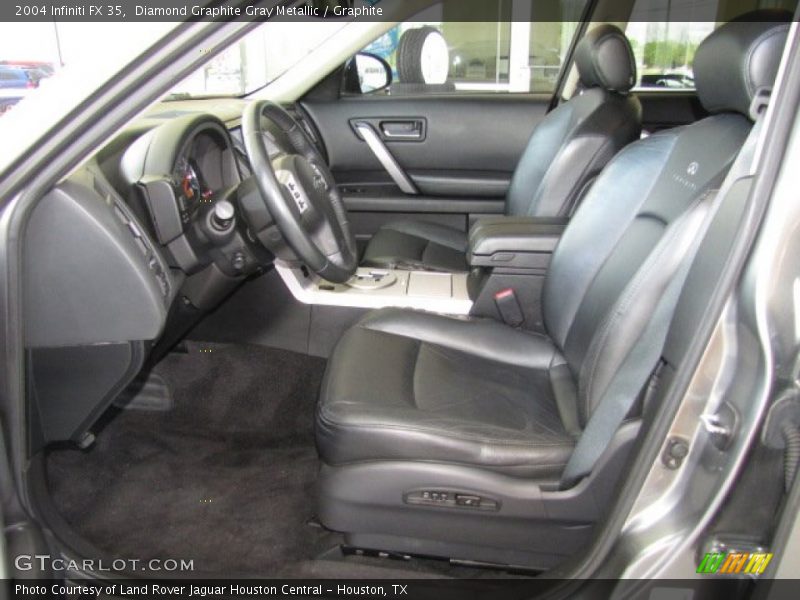 Diamond Graphite Gray Metallic / Graphite 2004 Infiniti FX 35