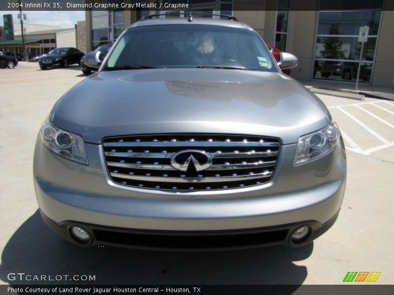 Diamond Graphite Gray Metallic / Graphite 2004 Infiniti FX 35