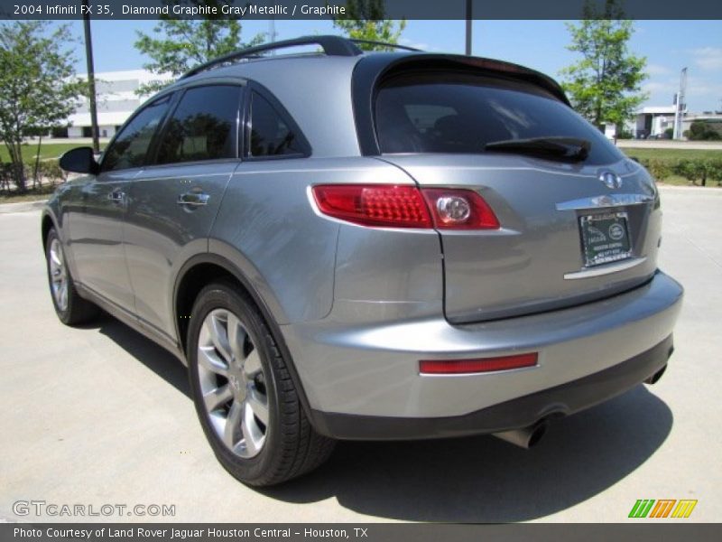 Diamond Graphite Gray Metallic / Graphite 2004 Infiniti FX 35