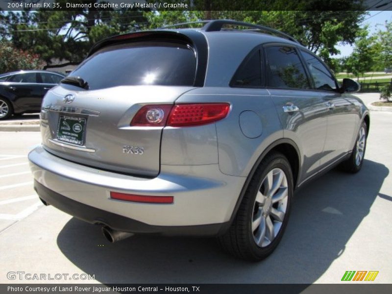 Diamond Graphite Gray Metallic / Graphite 2004 Infiniti FX 35