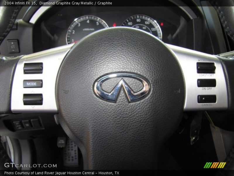 Diamond Graphite Gray Metallic / Graphite 2004 Infiniti FX 35