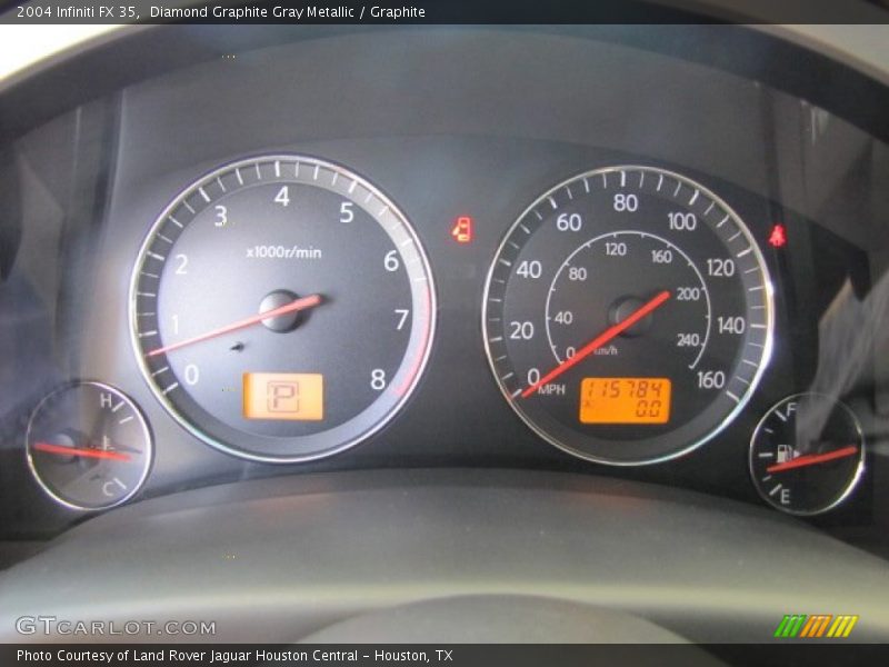 Diamond Graphite Gray Metallic / Graphite 2004 Infiniti FX 35