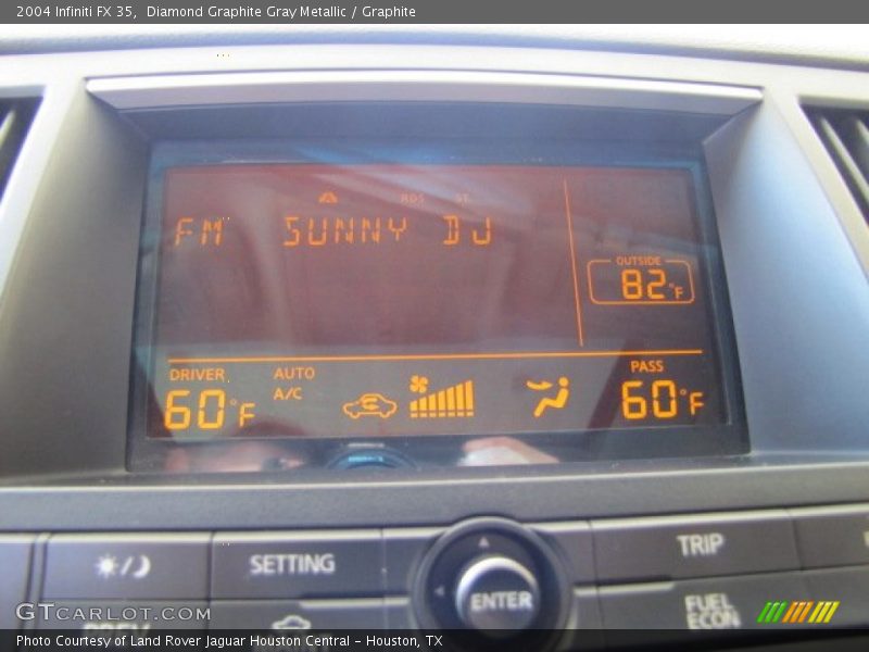 Diamond Graphite Gray Metallic / Graphite 2004 Infiniti FX 35