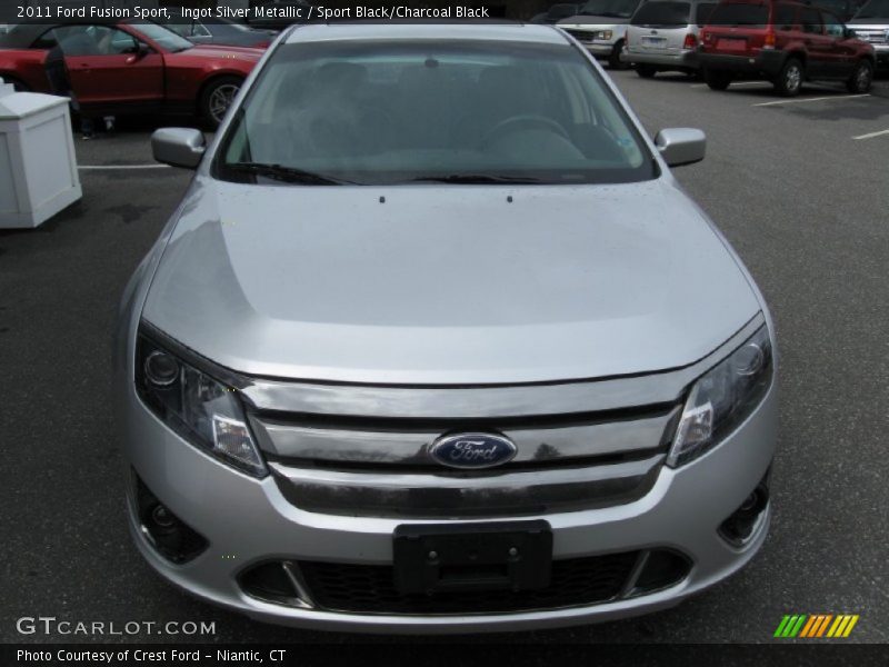 Ingot Silver Metallic / Sport Black/Charcoal Black 2011 Ford Fusion Sport