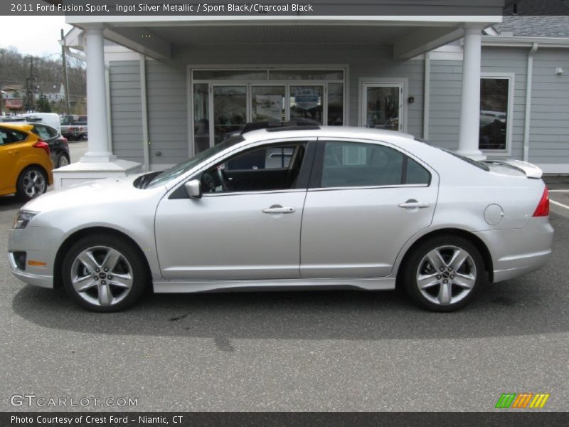 Ingot Silver Metallic / Sport Black/Charcoal Black 2011 Ford Fusion Sport