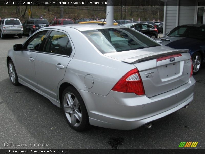 Ingot Silver Metallic / Sport Black/Charcoal Black 2011 Ford Fusion Sport