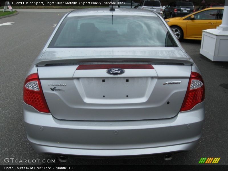Ingot Silver Metallic / Sport Black/Charcoal Black 2011 Ford Fusion Sport
