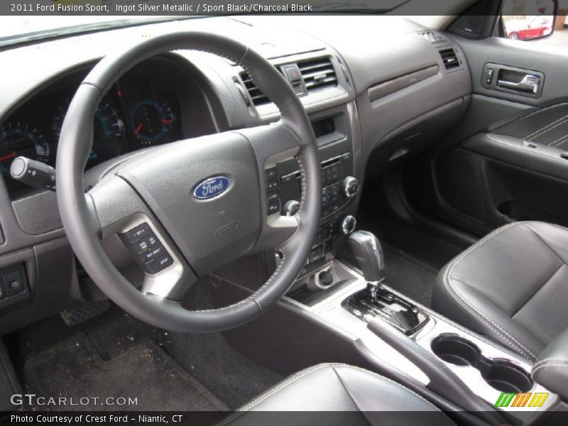 Ingot Silver Metallic / Sport Black/Charcoal Black 2011 Ford Fusion Sport