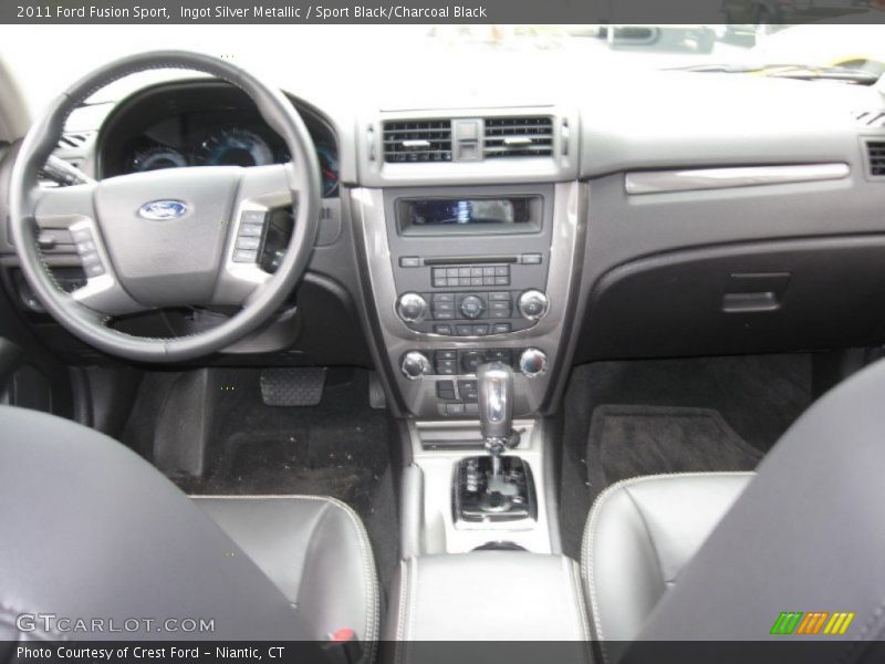 Ingot Silver Metallic / Sport Black/Charcoal Black 2011 Ford Fusion Sport