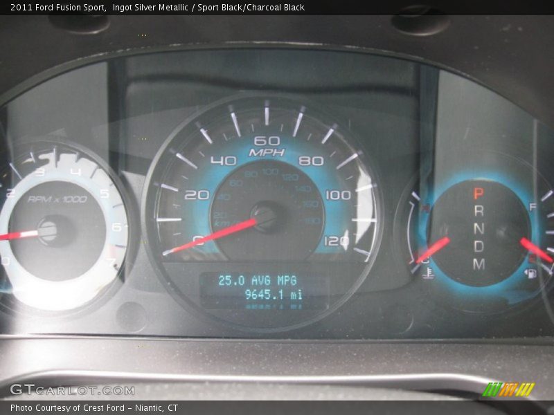 Ingot Silver Metallic / Sport Black/Charcoal Black 2011 Ford Fusion Sport