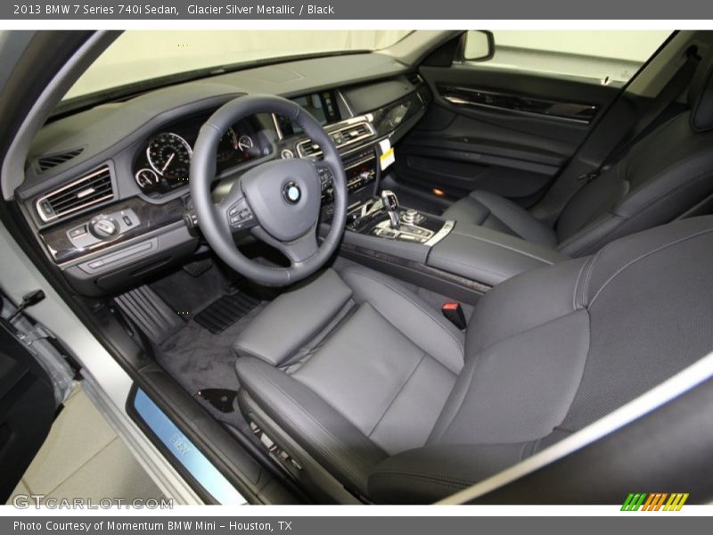 Black Interior - 2013 7 Series 740i Sedan 