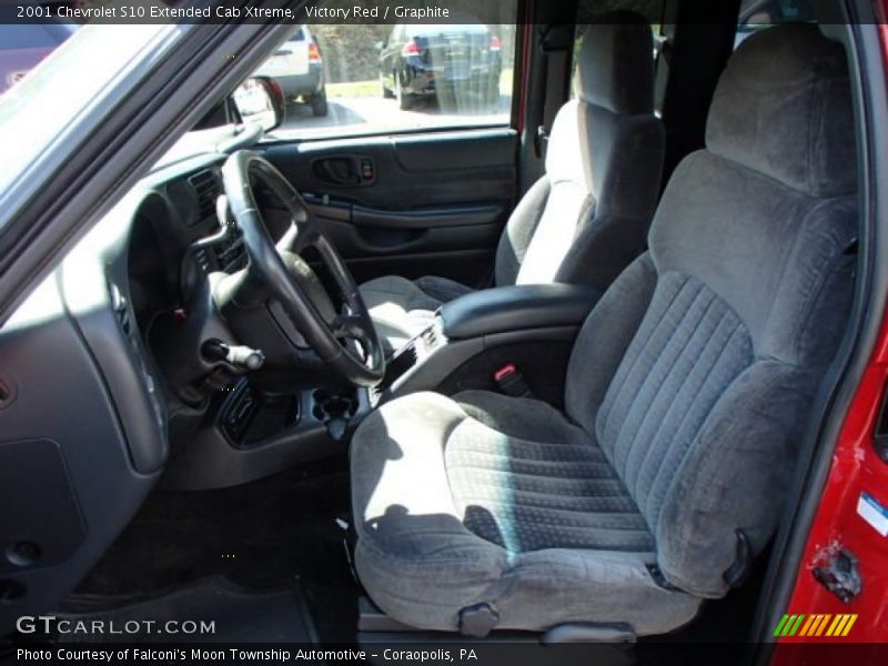 Victory Red / Graphite 2001 Chevrolet S10 Extended Cab Xtreme