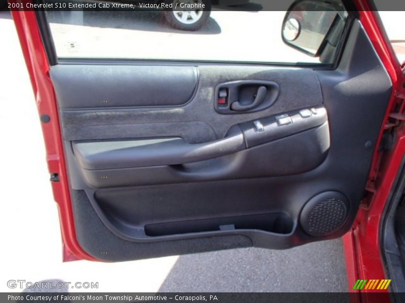 Victory Red / Graphite 2001 Chevrolet S10 Extended Cab Xtreme