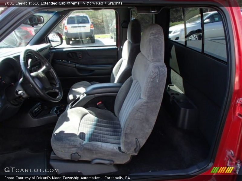 Victory Red / Graphite 2001 Chevrolet S10 Extended Cab Xtreme