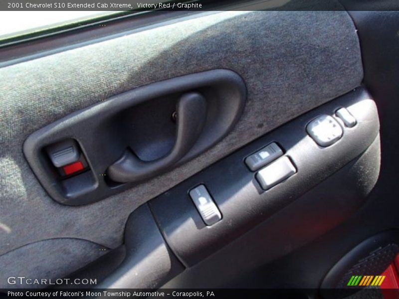 Victory Red / Graphite 2001 Chevrolet S10 Extended Cab Xtreme