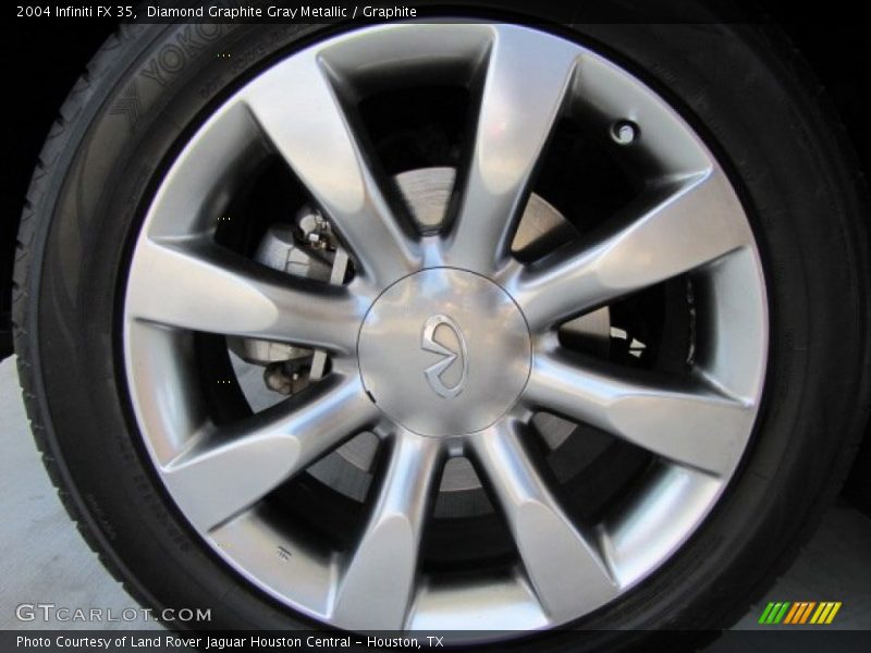 Diamond Graphite Gray Metallic / Graphite 2004 Infiniti FX 35