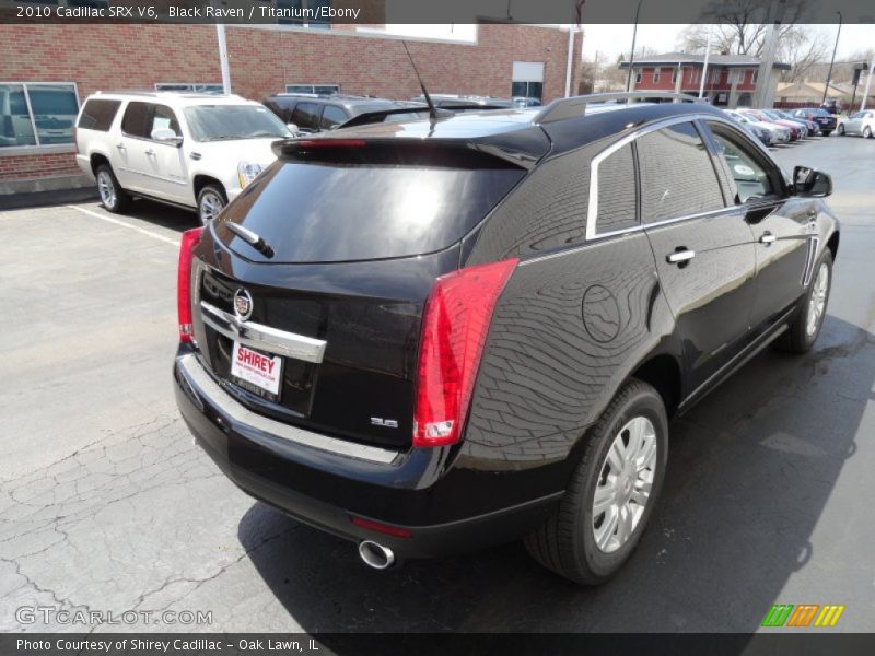 Black Raven / Titanium/Ebony 2010 Cadillac SRX V6