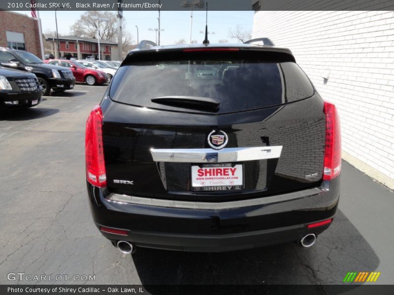 Black Raven / Titanium/Ebony 2010 Cadillac SRX V6