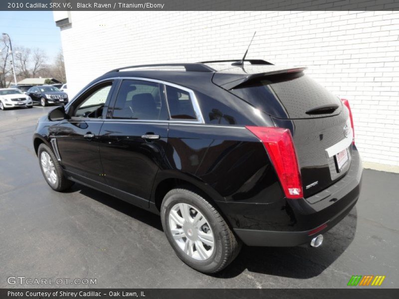 Black Raven / Titanium/Ebony 2010 Cadillac SRX V6