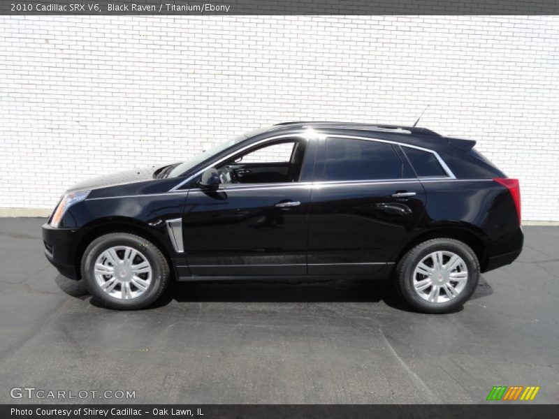 Black Raven / Titanium/Ebony 2010 Cadillac SRX V6