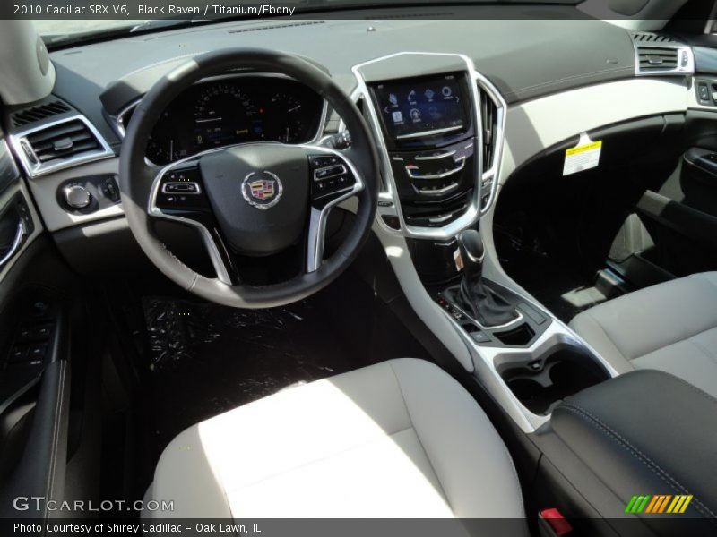 Black Raven / Titanium/Ebony 2010 Cadillac SRX V6