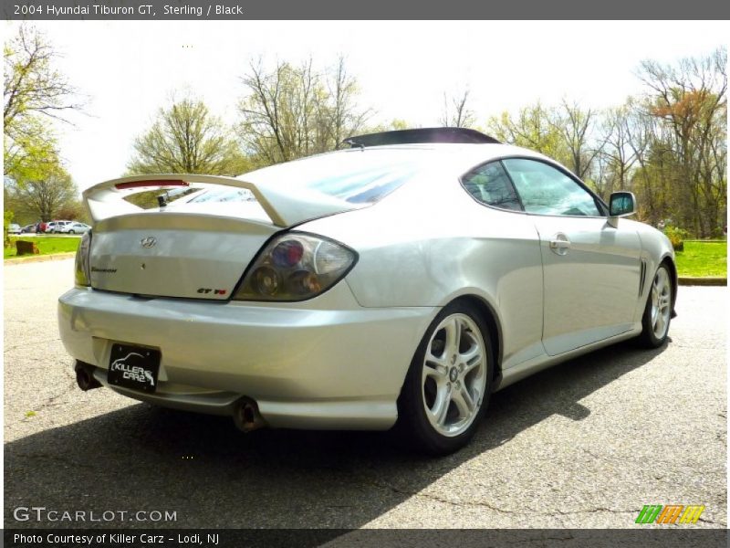 Sterling / Black 2004 Hyundai Tiburon GT