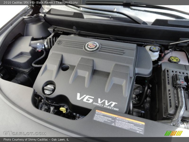 Black Raven / Titanium/Ebony 2010 Cadillac SRX V6