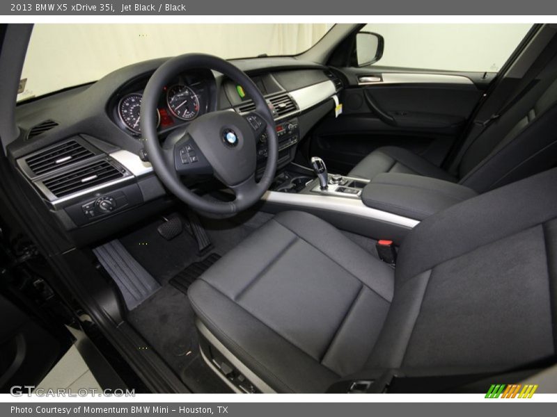 Jet Black / Black 2013 BMW X5 xDrive 35i