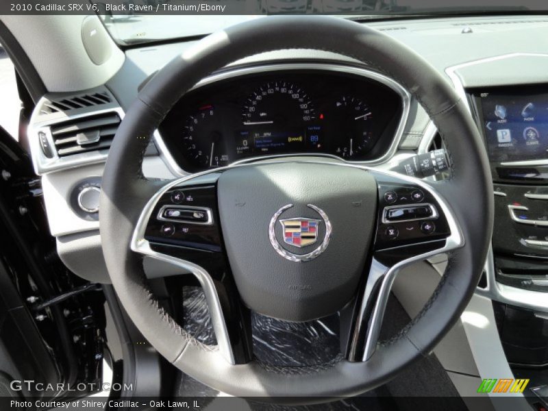 Black Raven / Titanium/Ebony 2010 Cadillac SRX V6