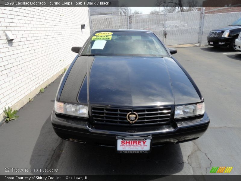 Sable Black / Black 1999 Cadillac Eldorado Touring Coupe