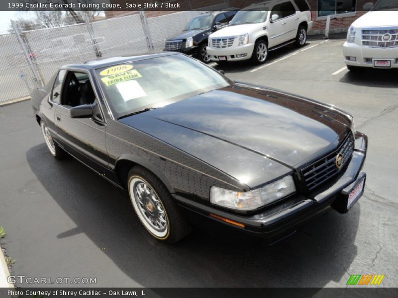 Sable Black / Black 1999 Cadillac Eldorado Touring Coupe