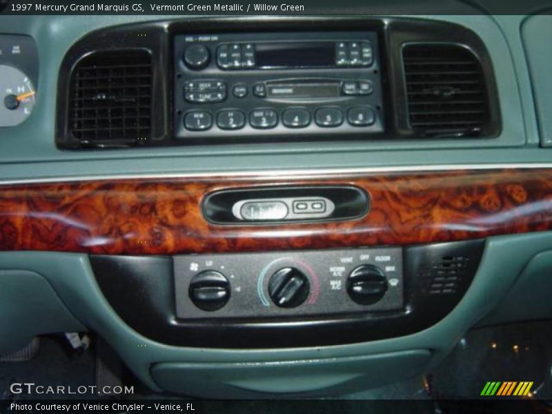 Vermont Green Metallic / Willow Green 1997 Mercury Grand Marquis GS